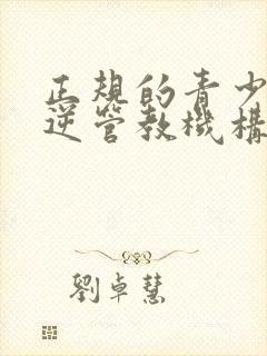 正规的青少年叛逆管教机构