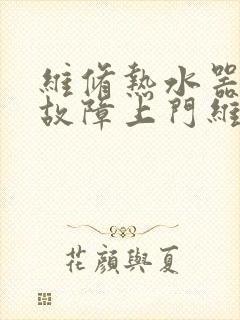 维修热水器e3故障上门维修电话