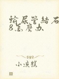 输尿管结石0.8怎么办