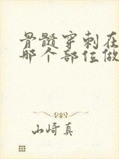 骨髓穿刺在身体哪个部位做