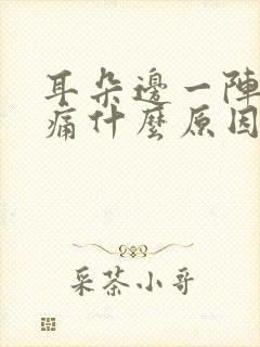 耳朵边一阵一阵痛什么原因