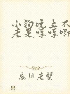 小狗晚上不睡觉老是哼哼唧唧