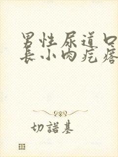 男性尿道口红肿长小肉疙瘩