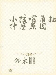 小孩嘴角抽动是什么原因