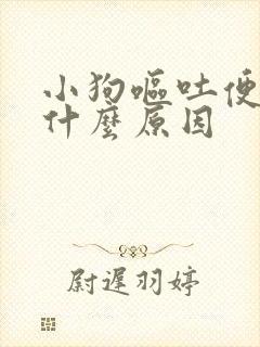 小狗呕吐便血是什么原因