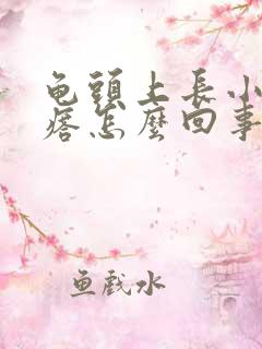 龟头上长小红疙瘩怎么回事