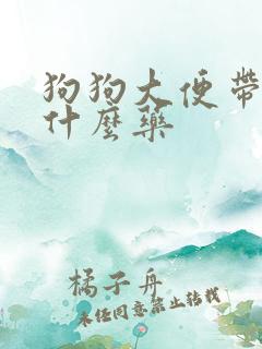 狗狗大便带血吃什么药