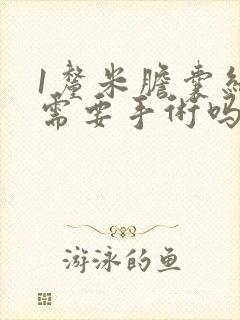 1厘米胆囊结石需要手术吗