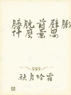 膀胱前壁膨出是什么意思