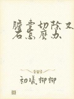 胆囊切除又长结石怎么办