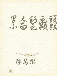 男人的龟头上有小白色颗粒