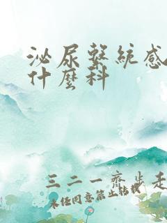 泌尿系统感染挂什么科