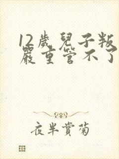 12岁儿子叛逆严重管不了怎么教育