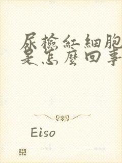 尿检红细胞阳性是怎么回事