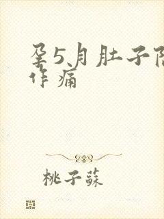 孕5月肚子隐隐作痛