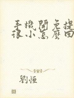 手机开免提声音很小怎么回事