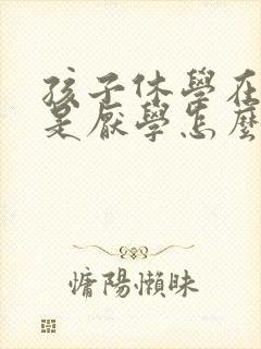 孩子休学在家还是厌学怎么办