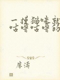 一摸猫咪就发出咕噜咕噜的声音