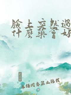 脸上突然过敏吃什么药会好