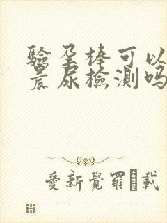 验孕棒可以不用晨尿检测吗