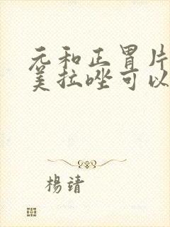 元和正胃片和奥美拉唑可以一起吃吗