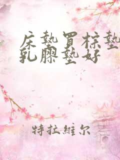 床垫买棕垫还是乳胶垫好