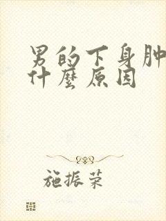 男的下身肿痛是什么原因