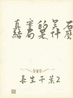 真实的吴石最后结局是什么