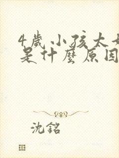 4岁小孩太好动是什么原因