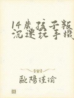 14岁孩子叛逆沉迷玩手机离家出走