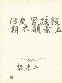 13岁男孩叛逆期不愿意上学怎么办