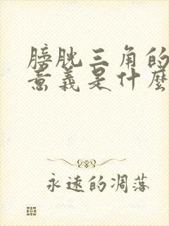 膀胱三角的临床意义是什么