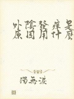 外阴发痒是什么原因用什么药