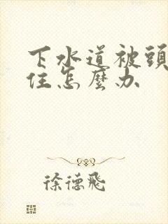 下水道被头发堵住怎么办