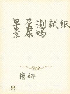 早孕测试纸要用晨尿吗