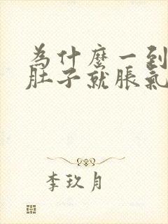 为什么一到下午肚子就胀气放屁