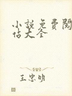 小说免费阅读网站大全