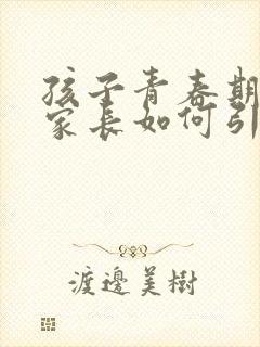 孩子青春期叛逆家长如何引导