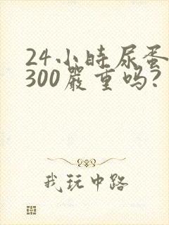 24小时尿蛋白300严重吗?