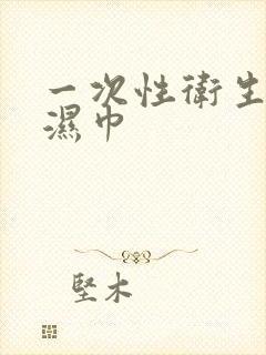 一次性卫生消毒湿巾