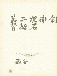 第二次微创手术肾结石