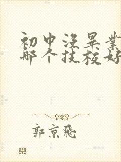 初中没毕业学医哪个技校好