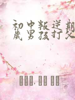 初中叛逆期15岁男孩打父母