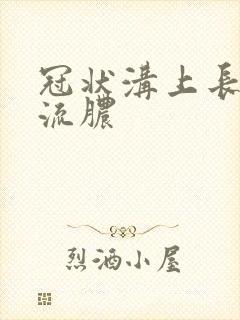 冠状沟上长红色流脓