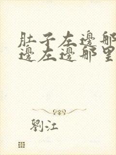 肚子左边那里右边左边那里痛是什么原因呢