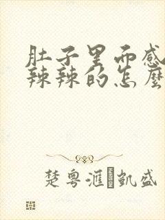 肚子里面感觉火辣辣的怎么回事?