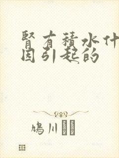 肾有积水什么原因引起的