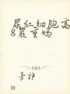 尿红细胞高3—8严重吗