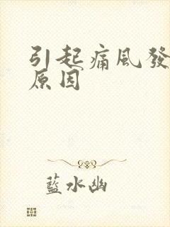 引起痛风发作的原因