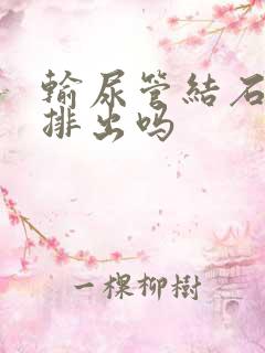 输尿管结石容易排出吗